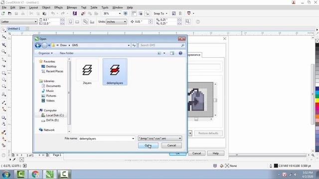 Cách Xuất Coreldraw Sang Photoshop Với Các Lớp