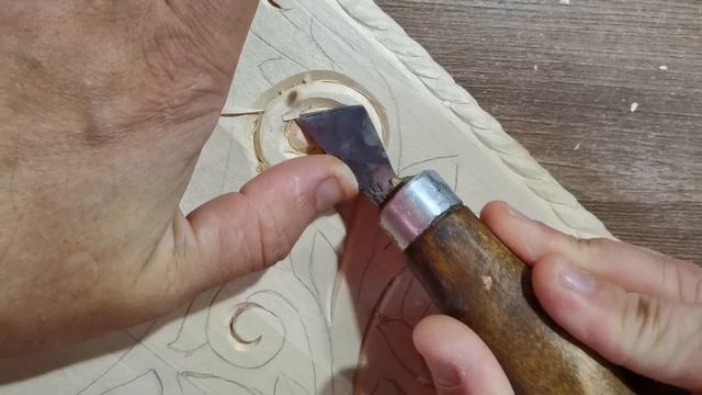 Резьба нард. Растительный орнамент смотреть онлайн