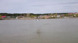 Лодка Днепр под мотором YAMAHA 30л.с.