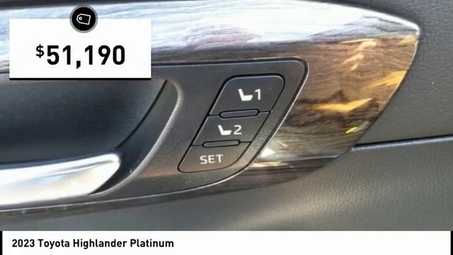 2023 Toyota Highlander Platinum New 37991 смотреть онлайн
