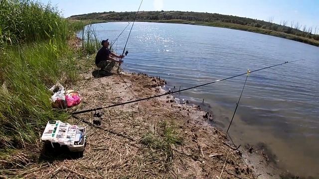 Удачная рыбалка на НОВОМ, НЕЗНАКОМОМ месте. Ловля САЗАНА. Рыбалка 2021!!!! смотреть онлайн