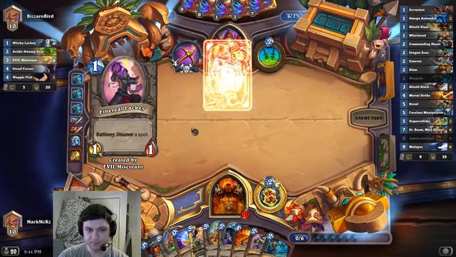 Striking Down my Opponent! Malygos Warrior OTK! [Hearthstone Game of the Day] смотреть онлайн