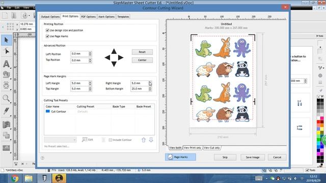 how to setup print and cut on signmaster смотреть онлайн