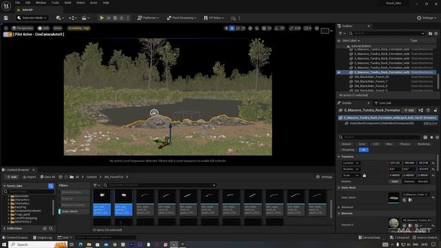 Unreal Engine 5.1Beginner Tutorial - UE5 Starter Course 2023 #unrealengine5 #megascans