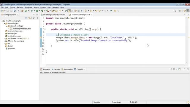 How to connect Java and MongoDB | Create/Get/Drop Mongo Database using Java смотреть онлайн