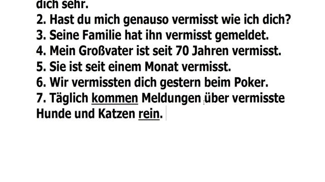 #Немецкий_язык_по_плейлистам_для_учивших_но_забывших.Урок 2.57 #TOP_100_немецких_глаголов_vermissen смотреть онлайн