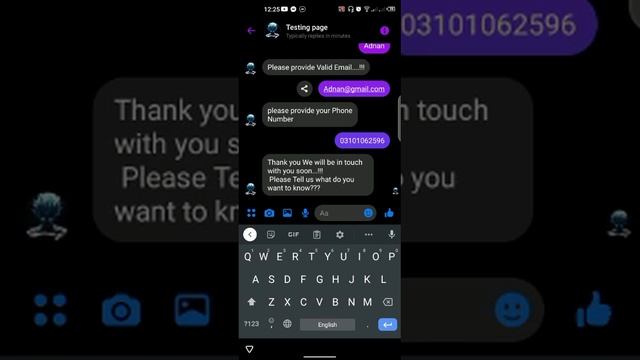 Testing Chatbot | AI-Based | Python | Messenger смотреть онлайн