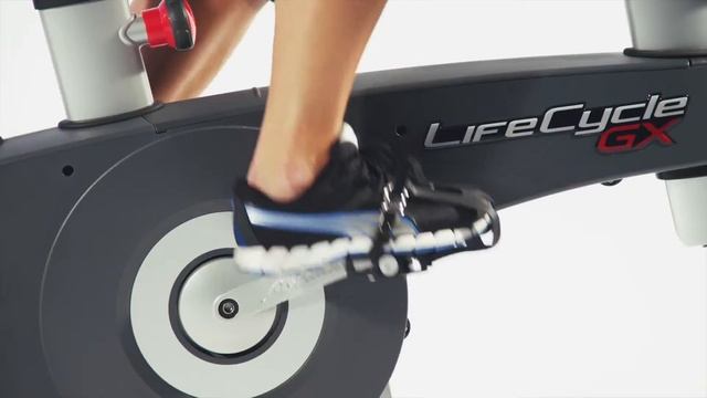Life Fitness LifeCycle GX mit Konsole - Ergometer / Indoor Bike смотреть онлайн