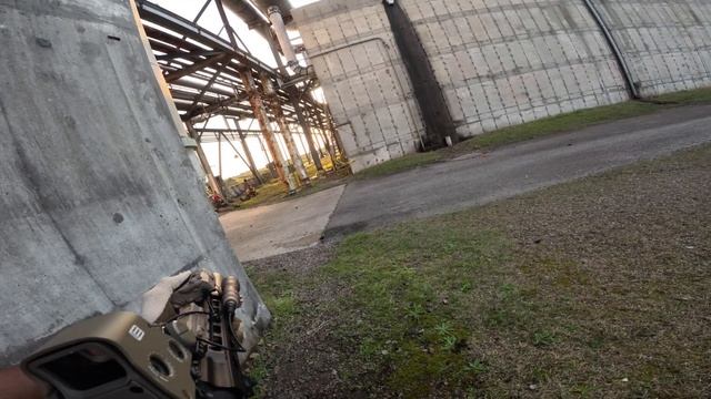 Abandoned Nuclear Fuel Power Plant Airsoft Gameplay | Bloomies 416A5