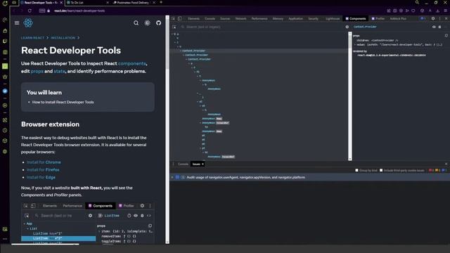 WEB 285 SP23 - React Dev Tools смотреть онлайн