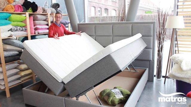 Voor extra opbergruimte: Flex Boxspring – Matras Outlet смотреть онлайн
