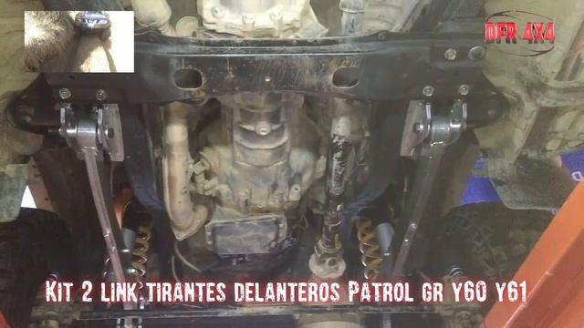 Kit 2 Link Nissan Patrol GR Y60 Y61,Tirantes delanteros ideales para elevaciones de 100 a 170 mm смотреть онлайн