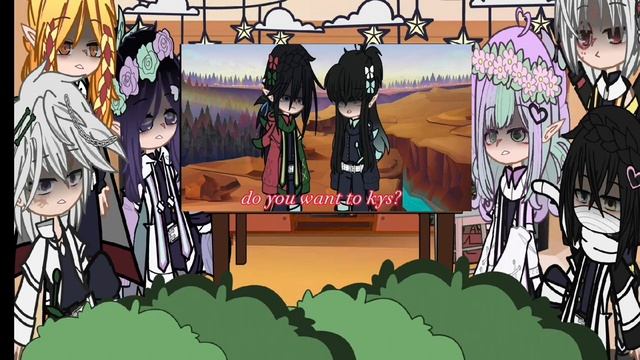 Hashiras react to 2 of my videos || giyuu angst || demon slayer смотреть онлайн