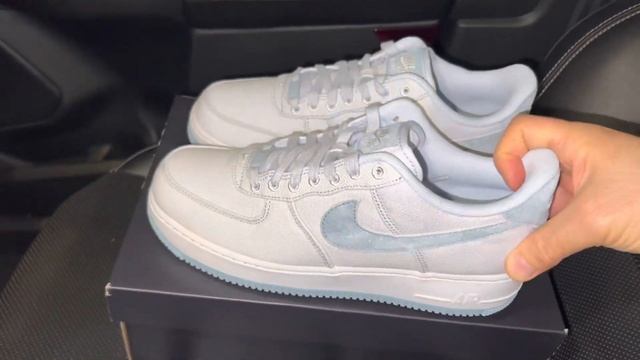 Nike Air Force 1 Low Blue Dip Dye Shoes смотреть онлайн
