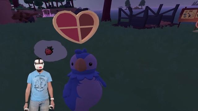 Накормил летающую корову репой, в игре Garden of the Sea VR! смотреть онлайн