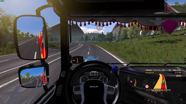 Euro Truck Simulator 2 (1.31) Daf XF Euro 6 Reworked v2.3 [Schumi] [1.31] + DLC's & Mods смотреть онлайн