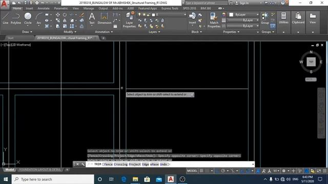 How to make center line plan for staad pro ? (Structure Design - Part 4) смотреть онлайн