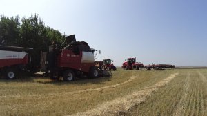 К 742 МСт.  Комбайны ACROS 550 и VECTOR 410. Валим стерню за комбайноми!(Сезон 2021)