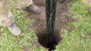 Винтовые сваи под хозблок . Делается вот так . Крутосвай .