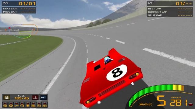 GTR 2 Ferrari 312P Spyder En Daytona 70s смотреть онлайн
