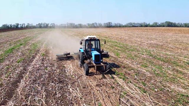 Уборка подсолнечника безрядковой жаткой Franco Fabril гибридным комбайном John Deere смотреть онлайн