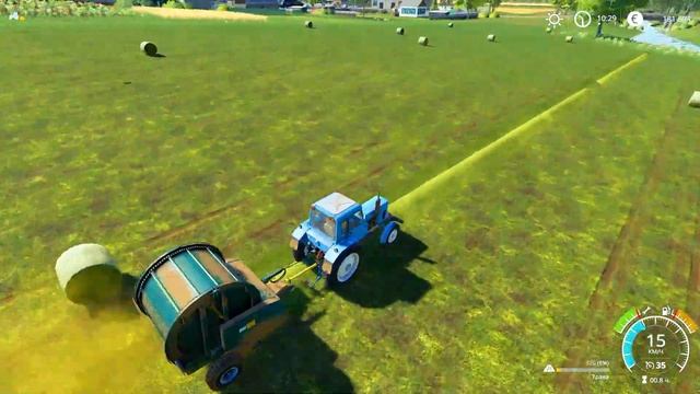 Farming Simulator 2019. Варваровка. Вносим удобрения; культивация. #3 смотреть онлайн