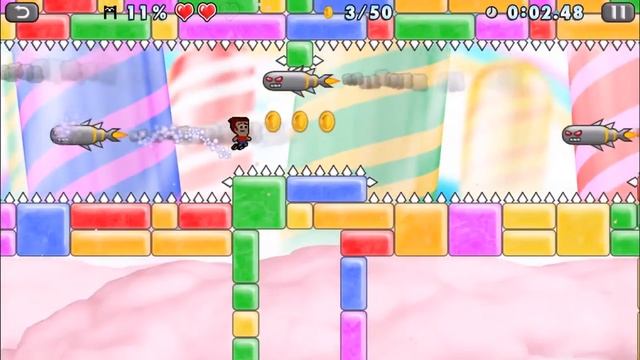 Mikey Boots - Gameplay Walkthrough Part 7 - Bonus Levels 1-6 (iOS, Android) смотреть онлайн
