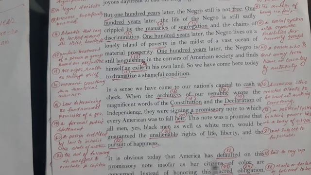 I Have a Dream by Martin Luther King fully Explained in Nepali || Grade 12, English NEB смотреть онлайн