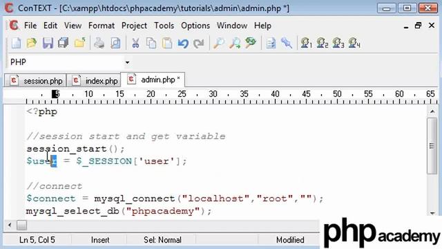 PHP Expert Tips 283 Admin only pages Part 2 смотреть онлайн