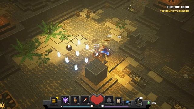 Minecraft Dungeons: Defeating Enderman Easily! смотреть онлайн