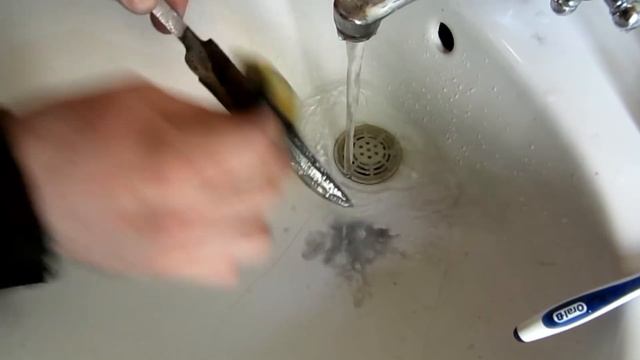 Травление в хлорном железе и галтовка - так называемый БЛЭКВОШ смотреть онлайн