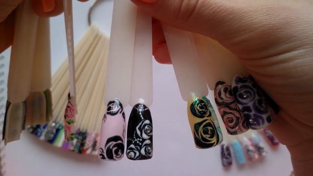 ДИЗАЙНЫ ГЕЛЬ-ЛАКОМ/ МОИ ДИЗАЙНЫ НА ТИПСАХ / Nail Design on tips смотреть онлайн