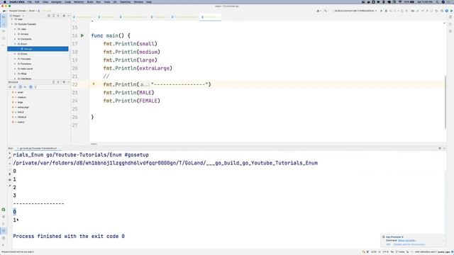 Learn Go Enums in 7min - PART 21 смотреть онлайн