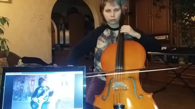 ,,Город, которого нет'' - виолончель и БАС-гитара!) смотреть онлайн