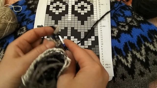 Лопапейса спицами . Вяжем круглую кокетку . Подробный мастер-класс. Часть 1 смотреть онлайн