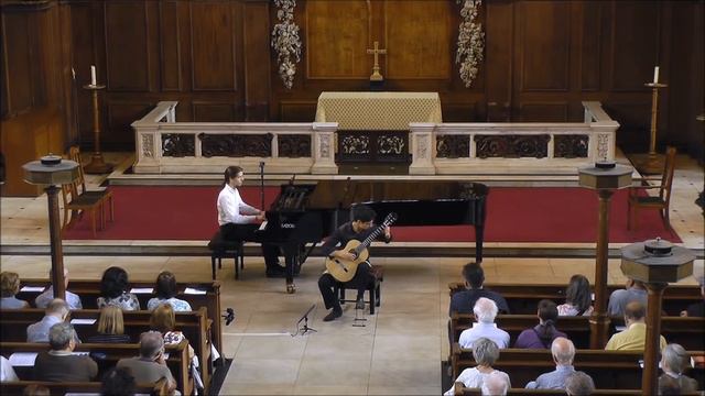 Sam Brown guitar, Duncan Appleby piano concert, St James's Church, 22 July 2015 смотреть онлайн