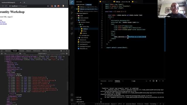 Build a React-based Theme for WordPress with Frontity смотреть онлайн