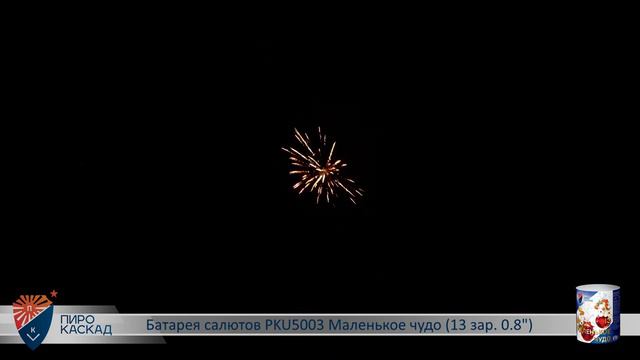 Батарея салютов МАЛЕНЬКОЕ ЧУДО (13х0,8) PKU5003 смотреть онлайн