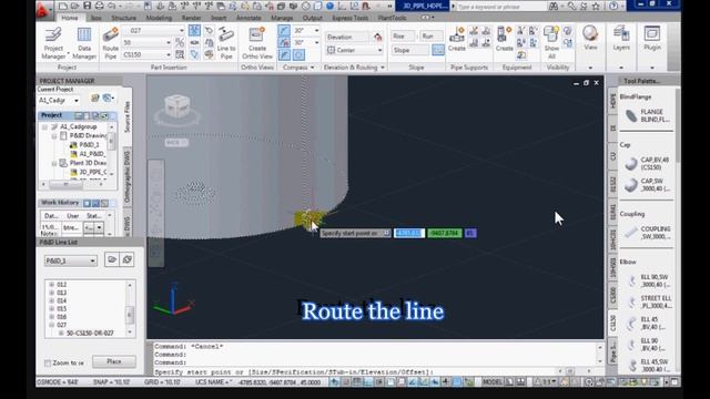 AutoCAD Plant 3D - Demo of P&ID, 3D Piping, Isometric with Captions смотреть онлайн