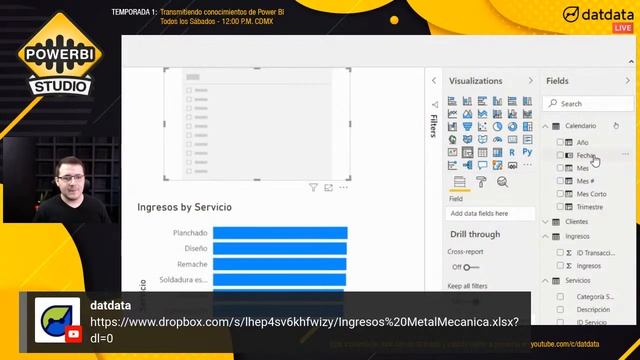 Modelo de datos y medidas DAX | Power BI Studio 01x02 смотреть онлайн