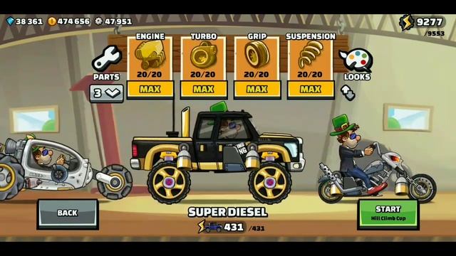 Hill Climb Racing 2 - Best Legendary Paint!! For Rotator? + Season Completed смотреть онлайн