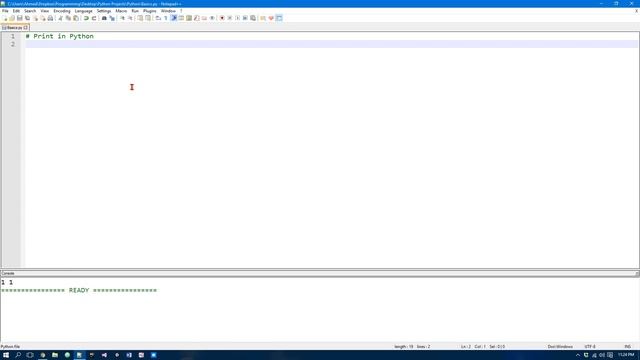 Printing - Python 3 Beginner Programming Part 2 смотреть онлайн