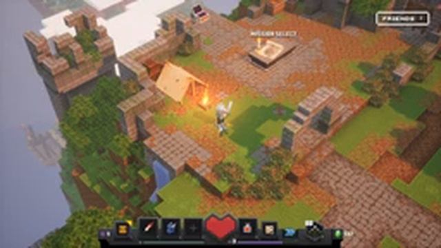 Minecraft Dungeons Camp Music In HD - 8 Hours Long