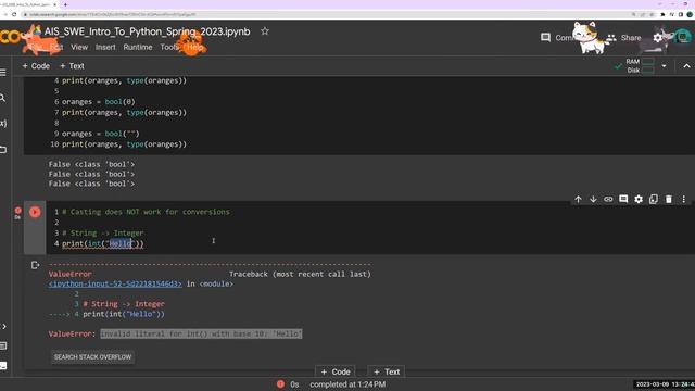 Introduction to Python Workshop Recording Spring 2023 смотреть онлайн