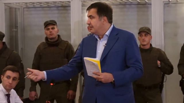 Саакашвили предложил взять на поруки ветерана АТО, которого пытаются засудить за Краковец смотреть онлайн