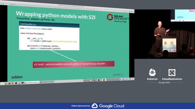 Serving ML Models at Scale with Seldon and Kubeflow - Clive Cox, Seldon.io смотреть онлайн