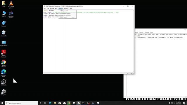 Set Python IDLE Font Size | Python Basics | Change IDLE Font size смотреть онлайн