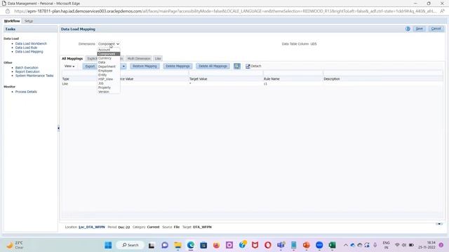 Oracle Planning Multi Period Data Load in Data Management | Oracle Data Management Consultant | BIS смотреть онлайн