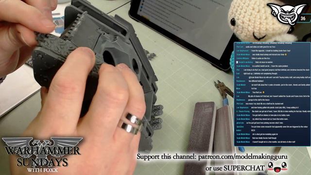 WARHAMMER SUNDAY 24/01/2021 3PM GMT: Land Raider Crusader BEGIN! смотреть онлайн