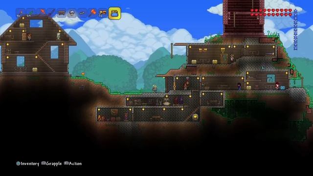 LP terraria part 16 - Nights edge & Molten armor смотреть онлайн